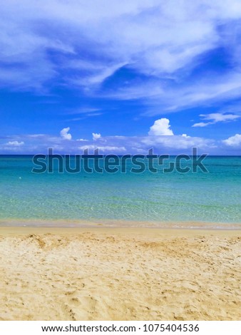 Flavours Beach, Runaway Bay, St Ann, Jamaica Royalty-Free Stock Photo #1075404536