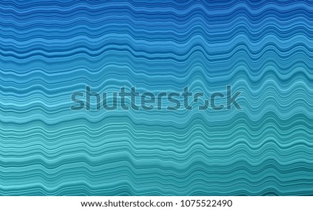 Light BLUE vector template with bubble shapes. Blurred geometric sample with gradient bubbles.  Textured wave pattern for backgrounds.