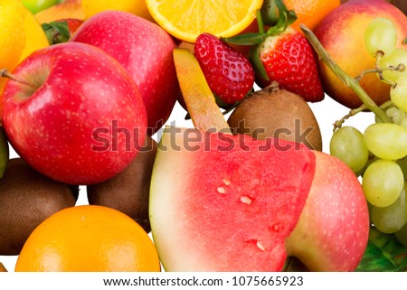 Combination of different fresh fruits together with the best qualities of different fruits while retaining a unique taste of its own.