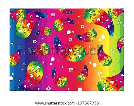 Rainbow Colors and Shapes