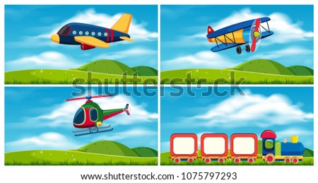 Transportation at the Green Hills illustration