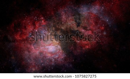 Galaxy in space, beauty of universe, black hole. Elements of this image furnished by NASA.