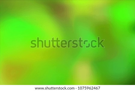 Light Green vector abstract blurred layout. Brand-new colored illustration in blurry style with gradient. The elegant pattern can be used as part of a brand book.