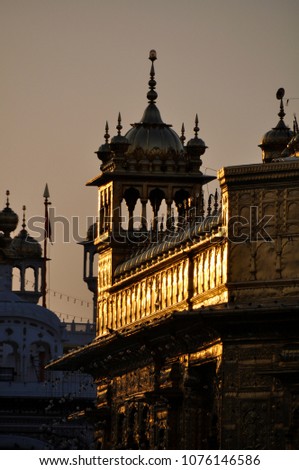 Golden Temple at Amritsar India