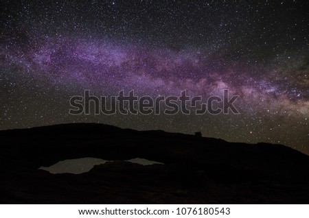 Milky Way at the Mesa Arch