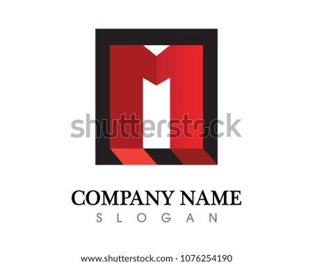 M logo , symbol of m, M letter