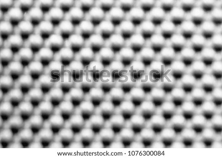 Textile texture of unfocused dots