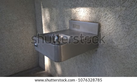 Stainless Steel Park Drinking Fountain