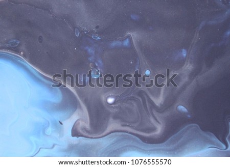 Blue and grey marble color mix natural background photo