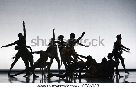 Dancers on Stage Royalty-Free Stock Photo #10766083