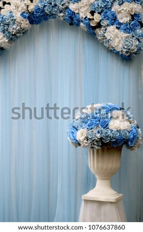 Blue and blue curtains and beautiful curtains