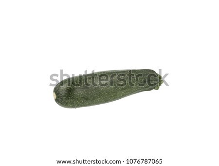 Zucchini courgette green whole