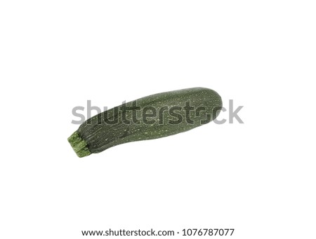 Zucchini courgette green whole