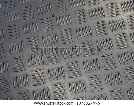 Sheet steel texture