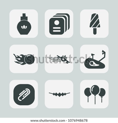 Premium set of fill icons. Such as perfume, travel, bottle, identification, fruit, bike, space, identity, beauty, plane, necklace, departure, accessory, aroma, birthday, name, id, flight, comet, food
