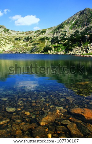 Bucura Lake, National Park Retezat, Romania