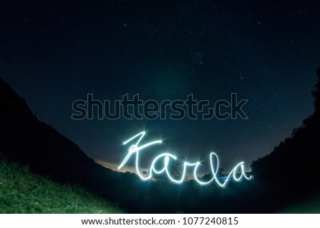 karla in dark sky