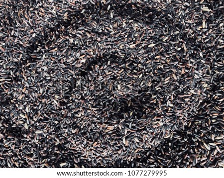 Lot of Black rices