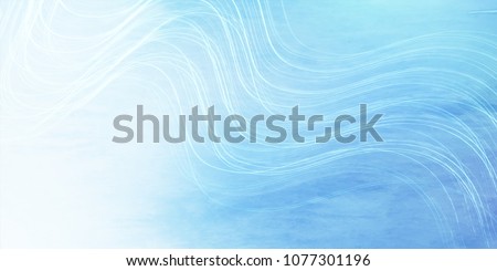 Wave Summer greeting card background Royalty-Free Stock Photo #1077301196