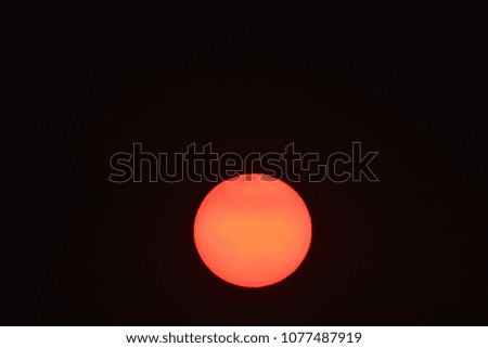 sunset     sun   sky