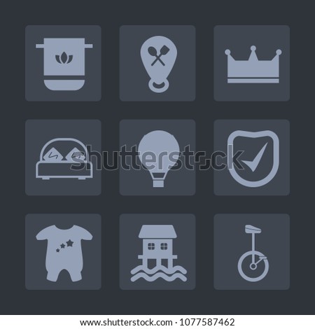 Premium set of fill icons. Such as location, white, house, pointer, clothing, bedroom, baby, textile, king, extreme, boat, security, towel, crown, child, sky, parachuting, clothes, pin, kid, queen