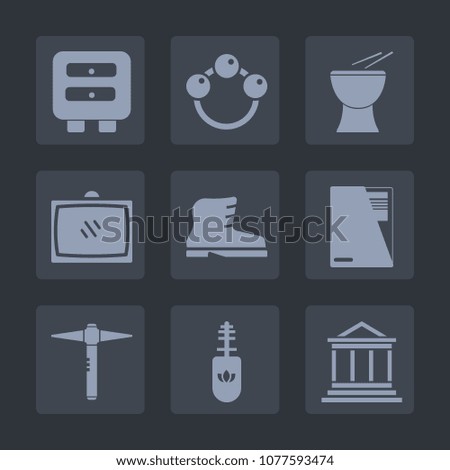 Premium set of fill icons. Such as cabinet, entertainment, office, room, bank, home, money, instrument, tv, sign, leather, shake, file, drawer, technology, banking, sound, mascara, television, style