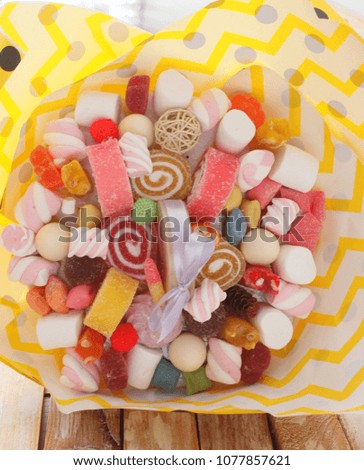 Colorful Candy Bouquet