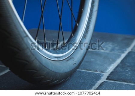 Bike Tire Closeup