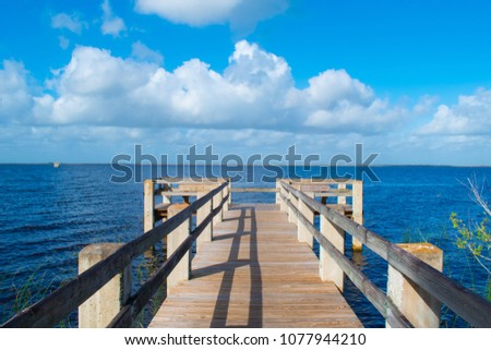 Pier into the Ocean Florida