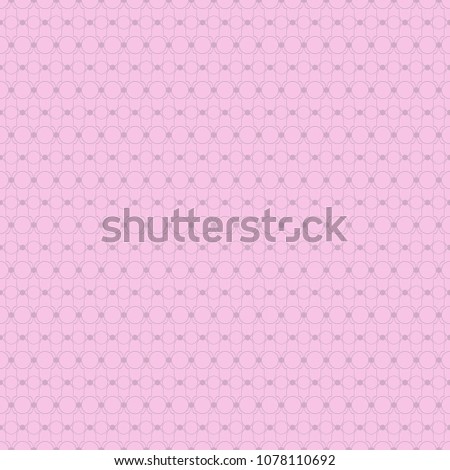 abstract seamless ornament pattern illustration in pink