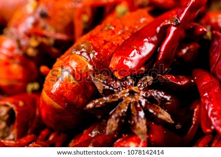 Oil crayfish crawfish