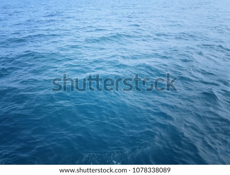 Ocean water as a background