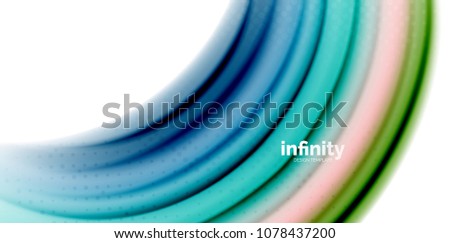 Gel jelly fluid flowing liquid rainbow style colours, wave abstract background, modern minimal colorful design. Vector illustration