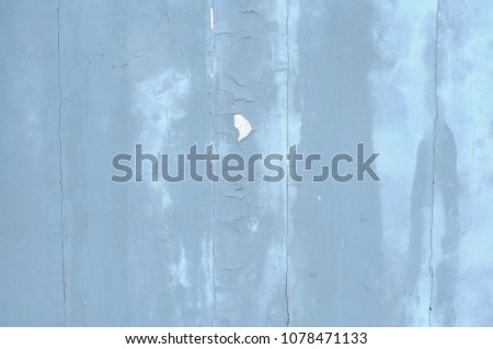 texture of old wood and blue color