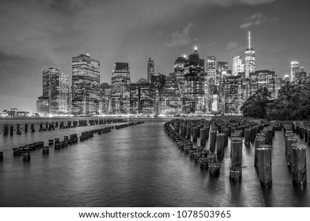 View of Manhattan in New York City, USA