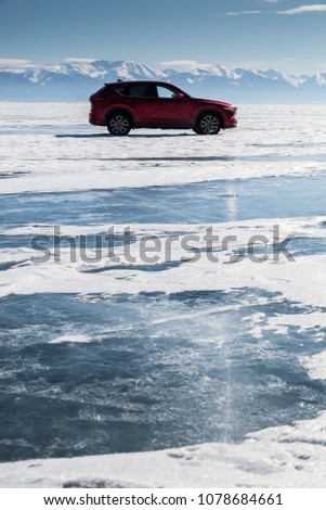 Asia, Russia, Siberia, Buryatia, Irkutsk Oblast, Lake Baikal - Mazda CX-5 II 2.5 SkyPassion AWD
 Royalty-Free Stock Photo #1078684661