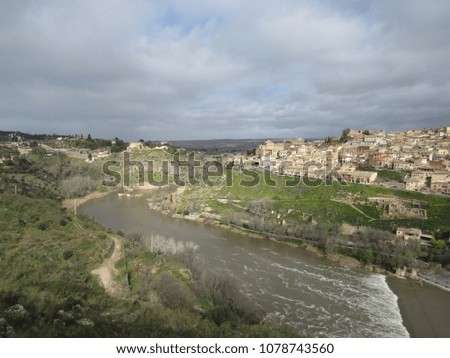 View over Toledo, Spain 