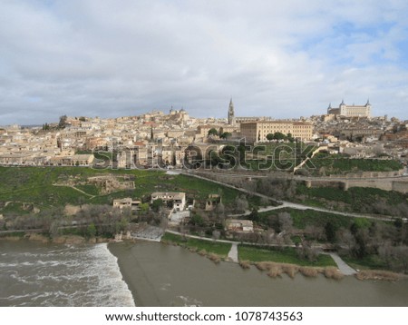 View over Toledo, Spain 