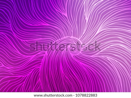 Light Purple vector abstract doodle background. Brand-new colored illustration in blurry style with doodles. The template can be used as a background for cell phones.