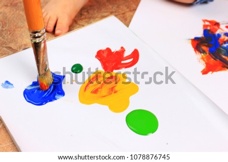 Drawing or Paint brush, Creative kids, Art lessons, Art therapy