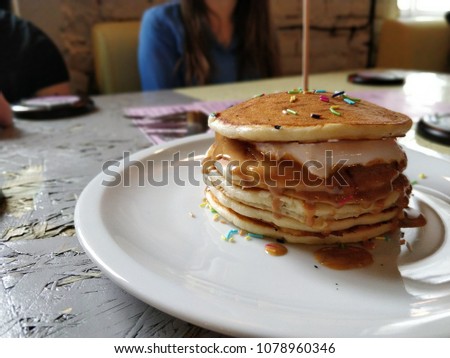 Picture of american pancakes