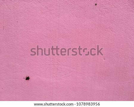 Pink concrete wall background for texture design