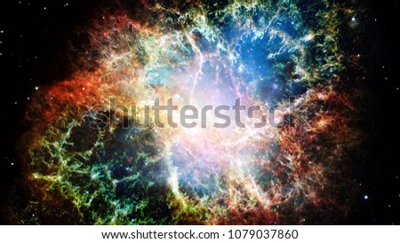 Starfield stardust and nebula space. Galaxy creative background. Elements of this image furnished by NASA.