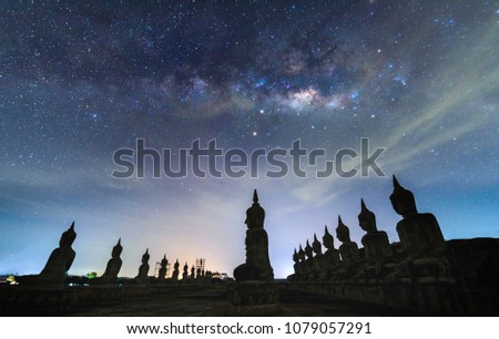 Milky Way in 
Nakhon Si Thammarat thailand