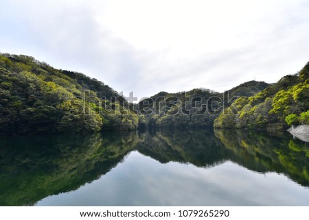 Mirror Reflection in dam