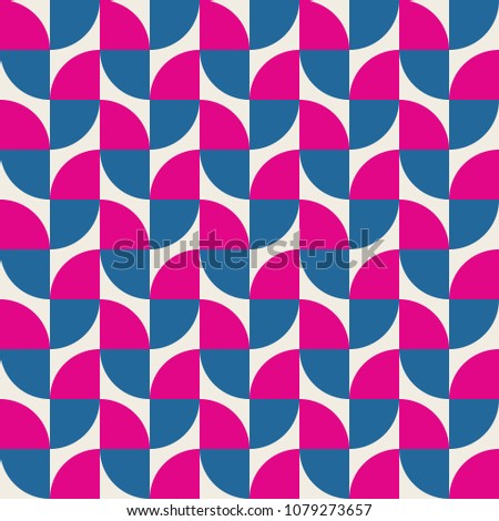 Seamless abstract geometric colourful leaf pattern background