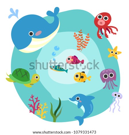 The world under the sea