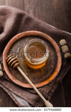 Honey rustic photography, food advertisment, stock photography