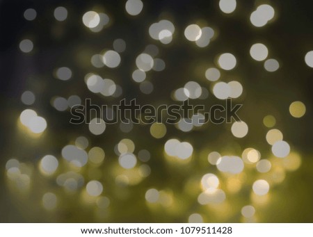 Bokeh sparkly fairy lights for background textures