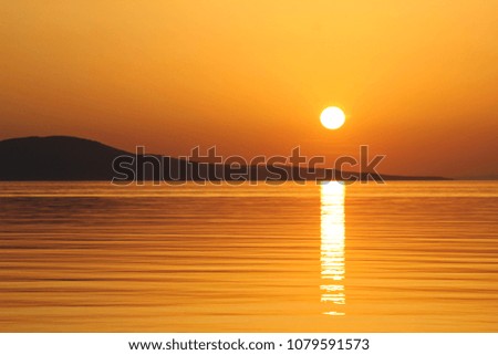 Sunset in Croatia